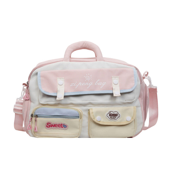 Sporty Shoulder Bag With Multifunctional Compartments Kalsten