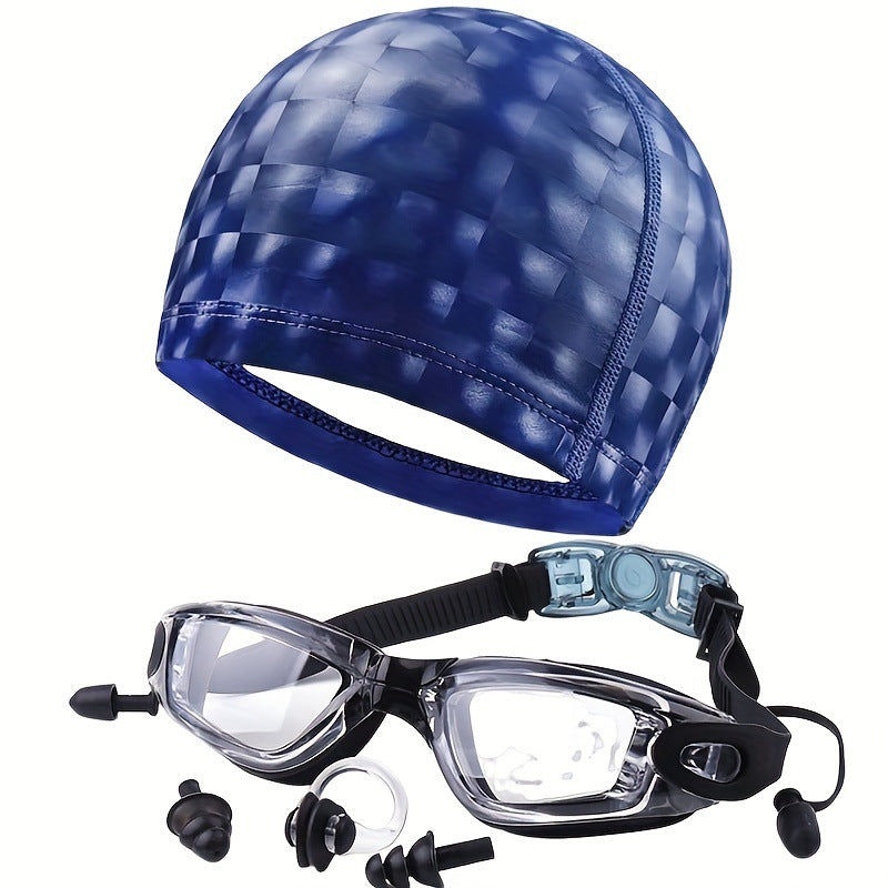 Professional swimming set with high-performance goggles and safety earplugs Kalsten