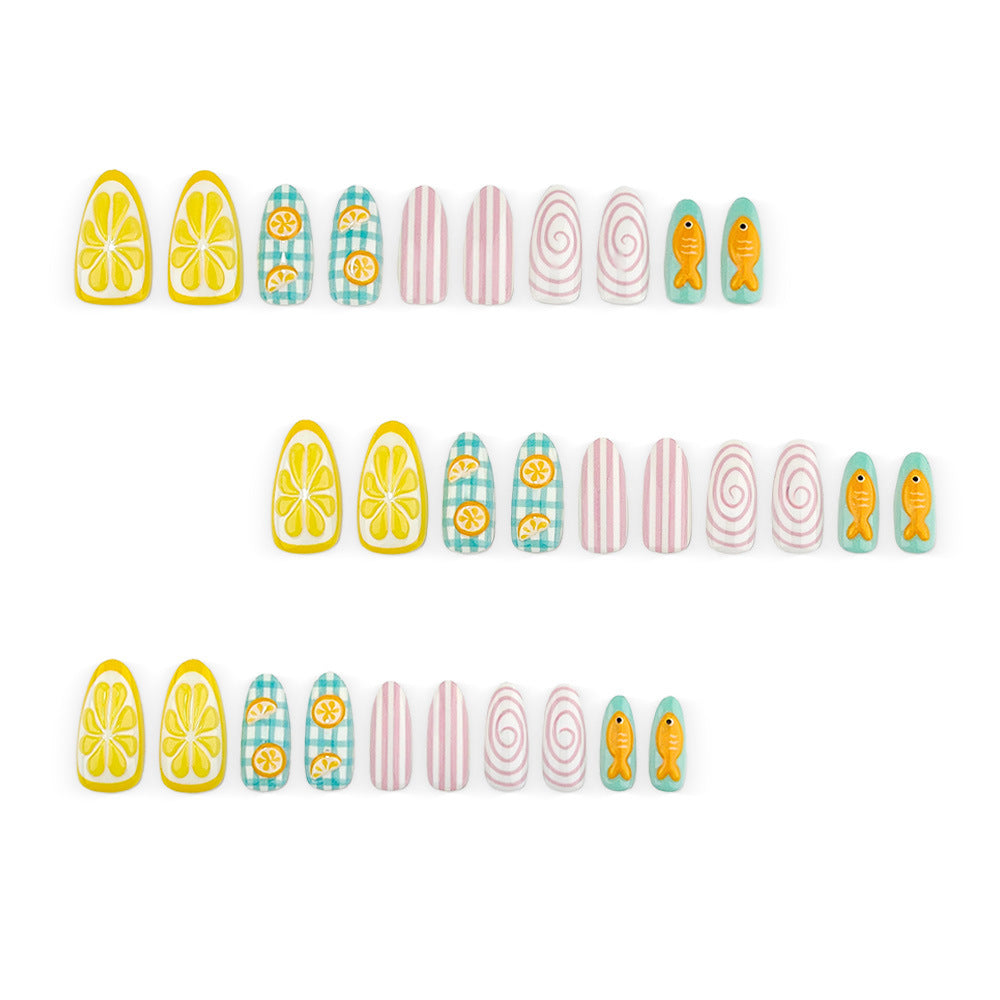 Creative Nail Art with Cheerful Designs Kalsten