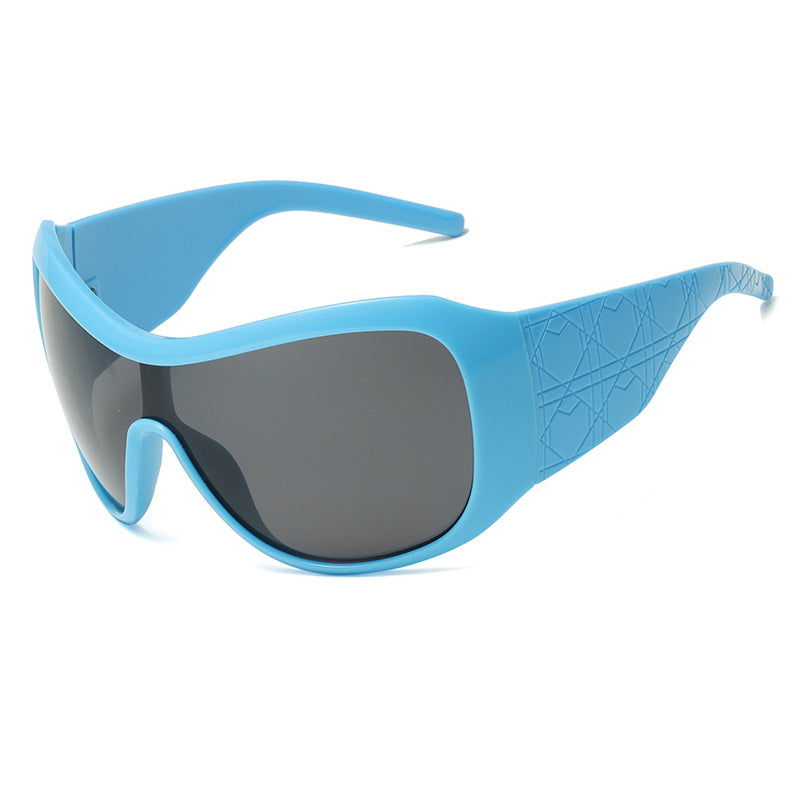 Men's Sporty Wraparound Sunglasses Kalsten