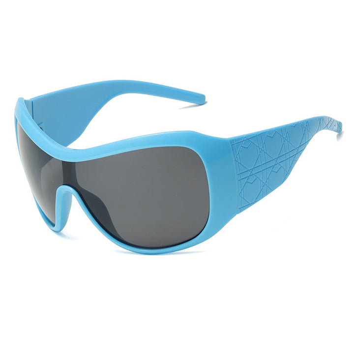 Men's Sporty Wraparound Sunglasses Kalsten
