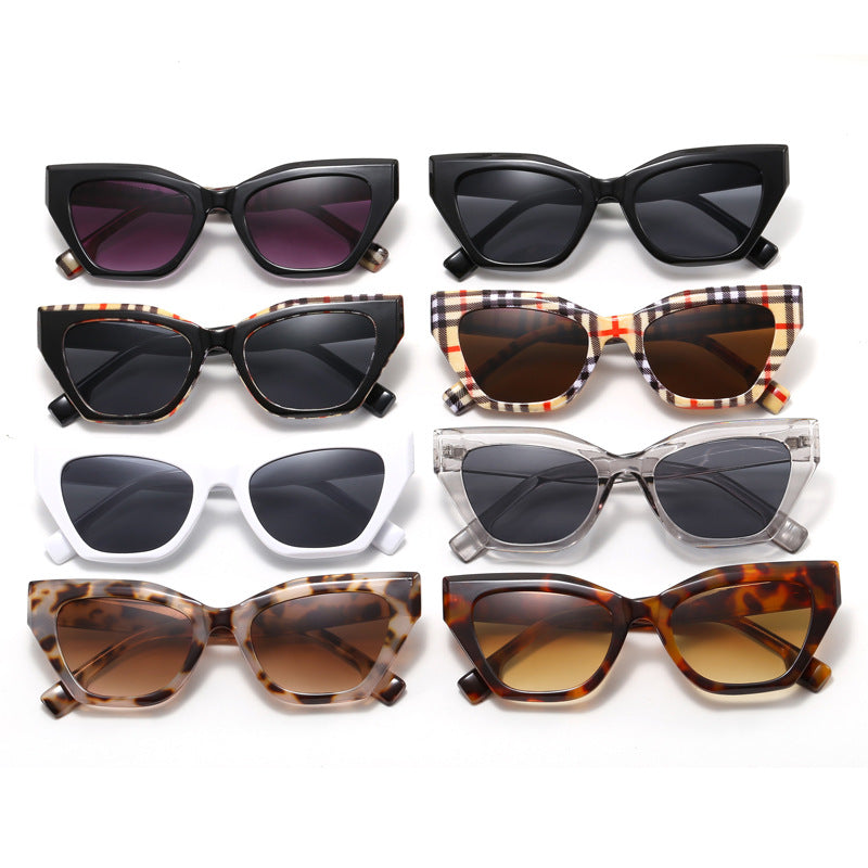 Women’s asymmetrical oversized sunglasses with trendy frame Kalsten