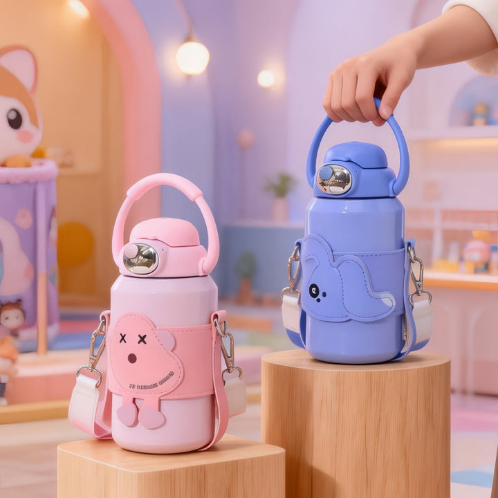 Insulated drinking bottle with cute bunny motif Kalsten