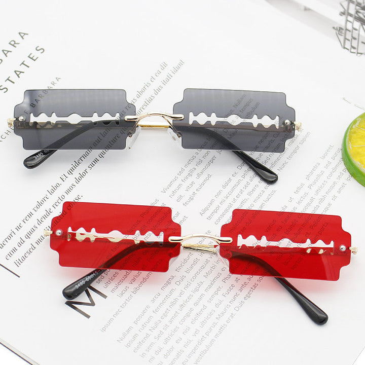 Women's Fashionable Retro Sunglasses in Unique Design Kalsten