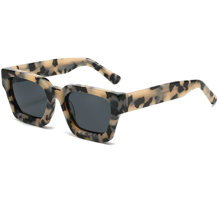 Women's designer sunglasses with modern, square frame and UV protection Kalsten