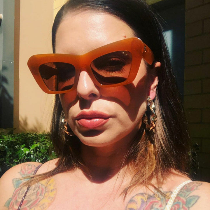 Women's trendy geometric sunglasses Kalsten