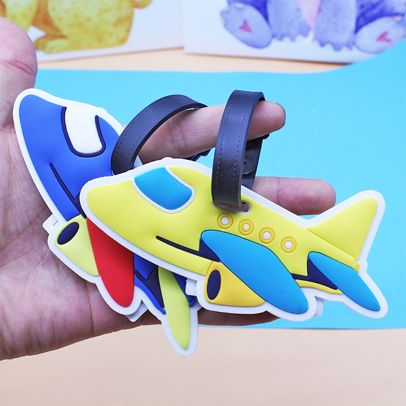 Unisex Airplane-Shaped Luggage Tag Kalsten