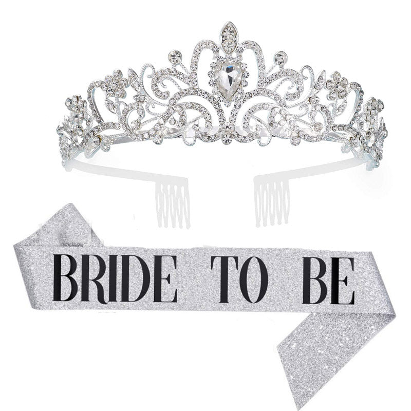 Ladies Crystal Embellished Bridal Tiara Kalsten