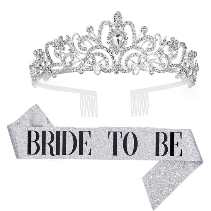 Ladies Crystal Embellished Bridal Tiara Kalsten