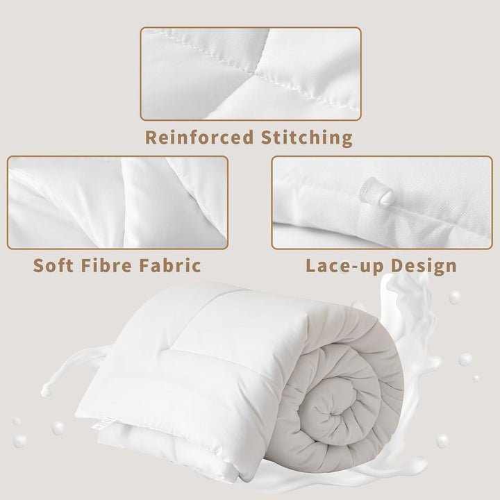 Luxurious All-Season Goose Down Alternative Comforter Kalsten