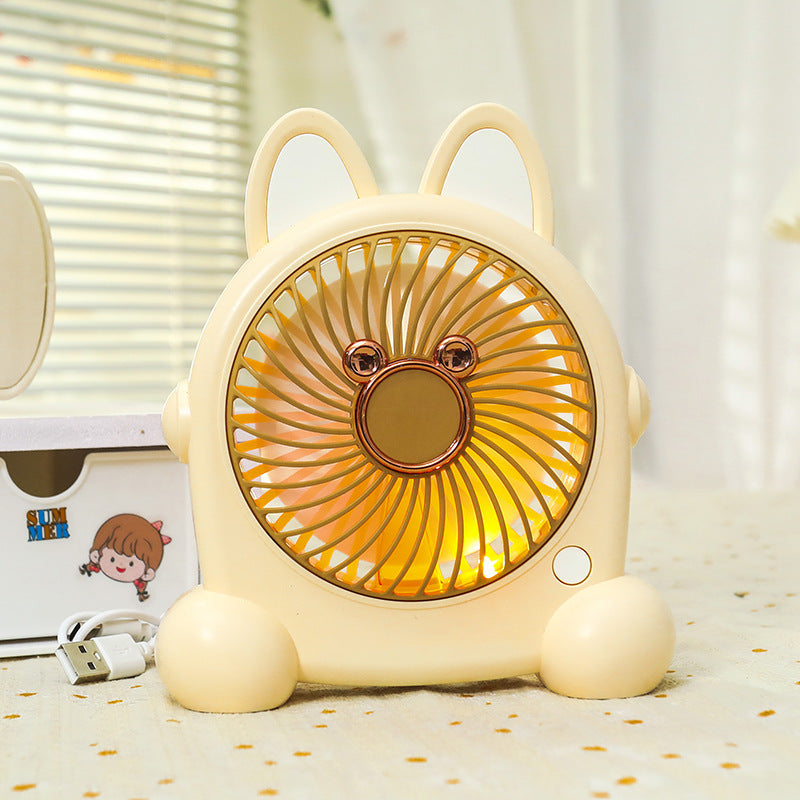 Women's portable hand fan in creative animal design Kalsten
