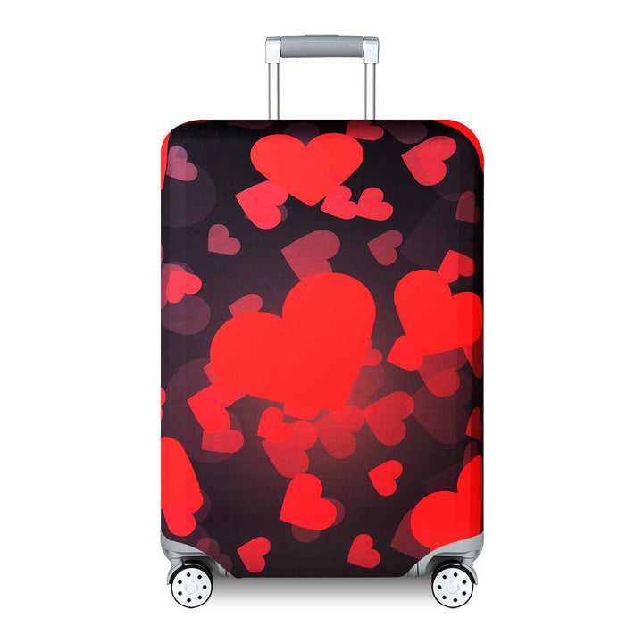 Unisex nan Kids Luggage Cover for Hard Shell Suitcases with Fun Space Design made of Elastic Polyester-Spandex Kalsten