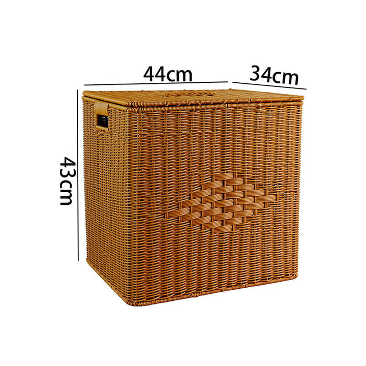 Women storage box made of braided material Kalsten