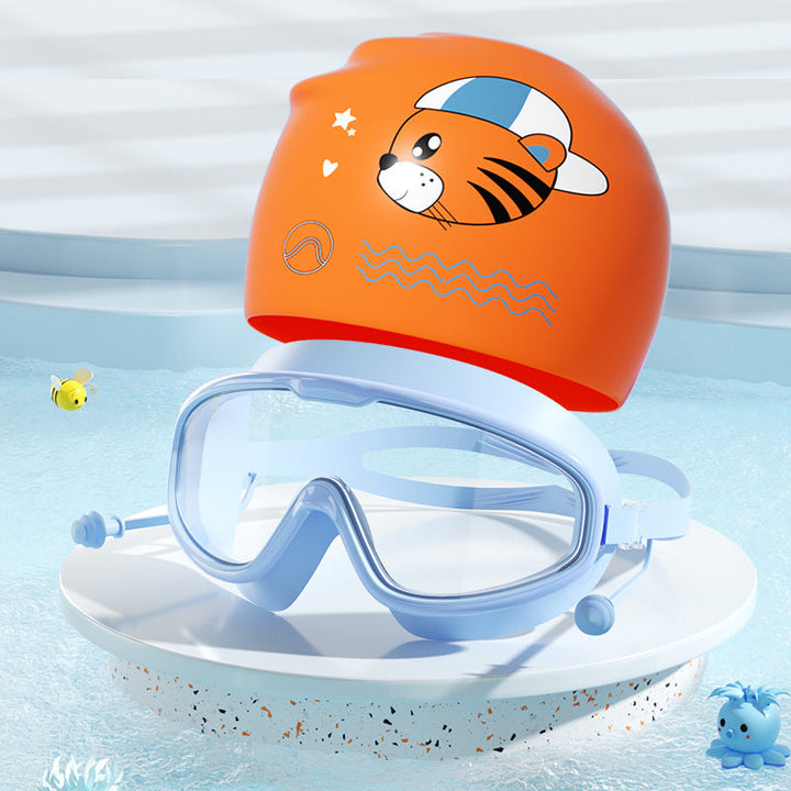 Kids Fun Tiger-Themed Swim Set Kalsten