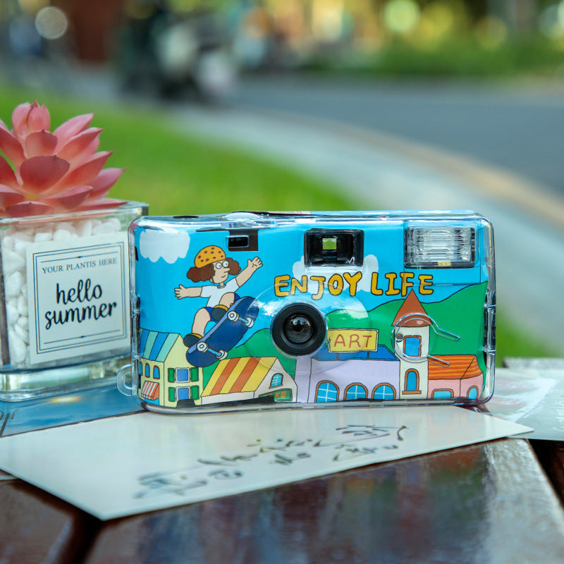 Playful Illustrated Instant Photo Camera Kalsten