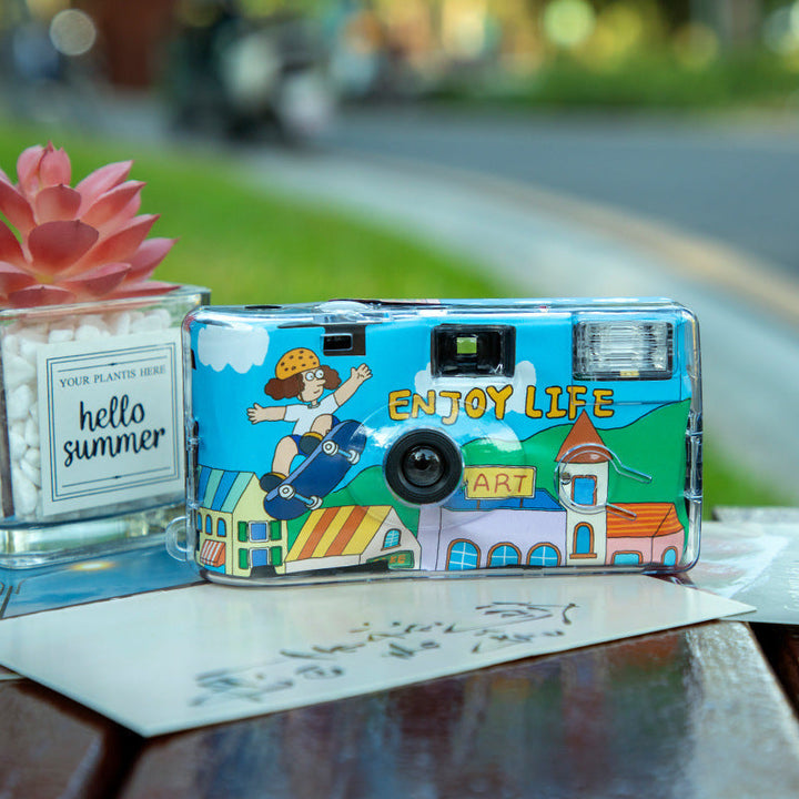 Playful Illustrated Instant Photo Camera Kalsten