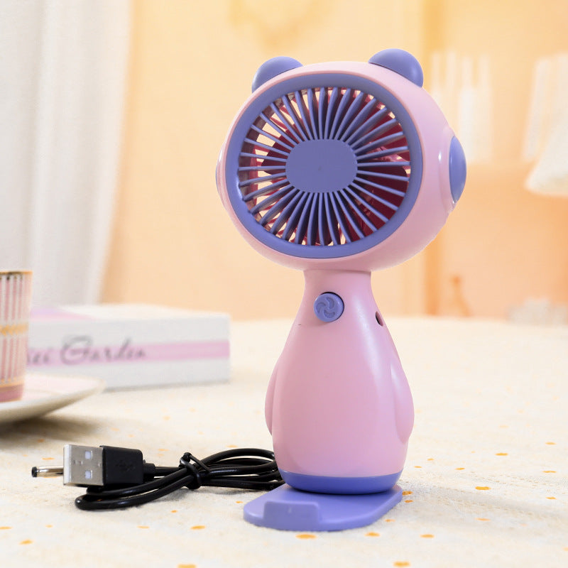 Women Portable Mini-Fan in Cute Animal Design Kalsten