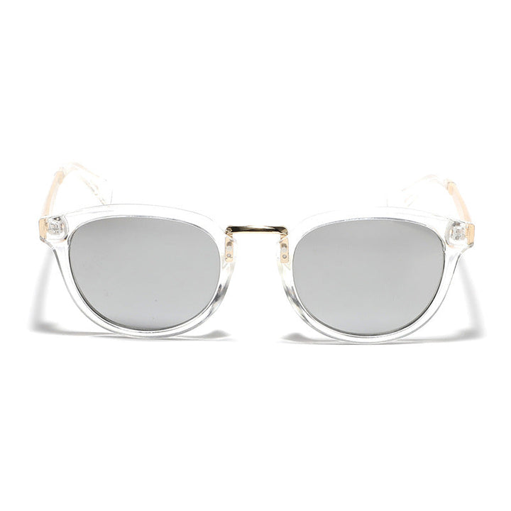 Women's fashion sunglasses with colorful, mirrored lenses and an elegant frame Kalsten