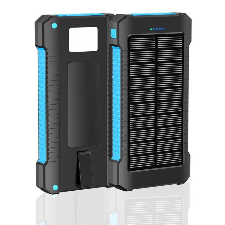 Robust Solar Power Bank with Integrated LED Light Kalsten