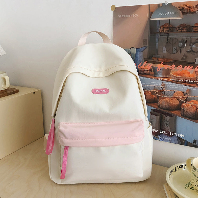 Lightweight Multicolored Casual School Backpack