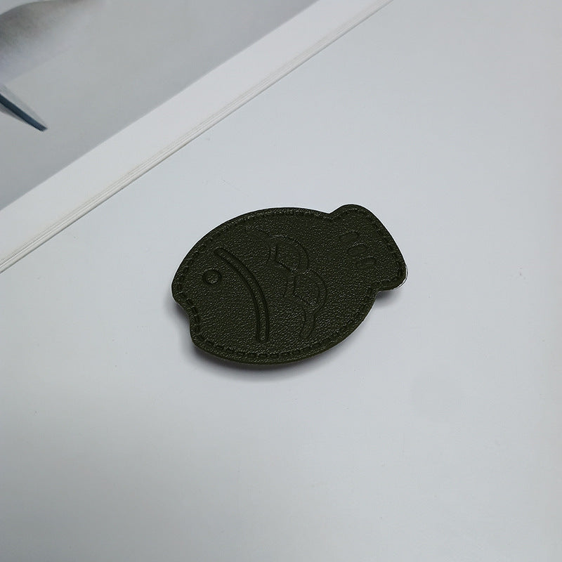 Fish-Shaped Leather Phone Holder Kalsten