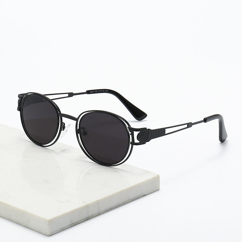 Women's sunglasses with fashionable metal frame and comfortable nose pads Kalsten