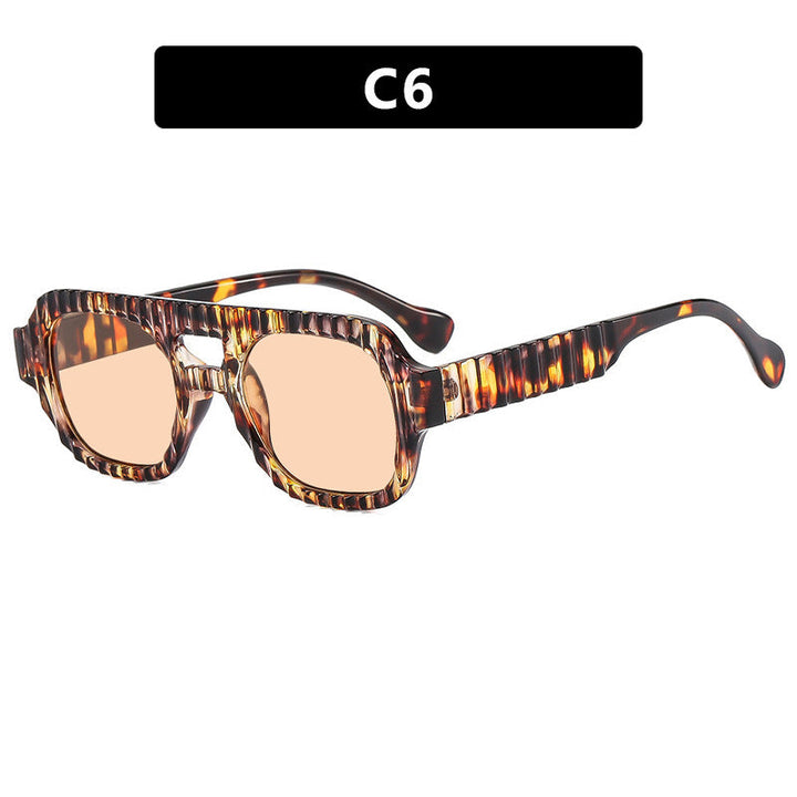 Women's geometric sunglasses with sophisticated structural design Kalsten