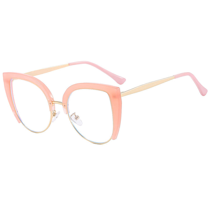 Women Fashion Cat-Eye Glasses made of Plastic with Metal Accents Kalsten