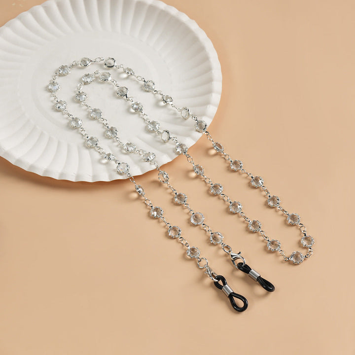 Dazzling Crystal Glasses Chain kalsten