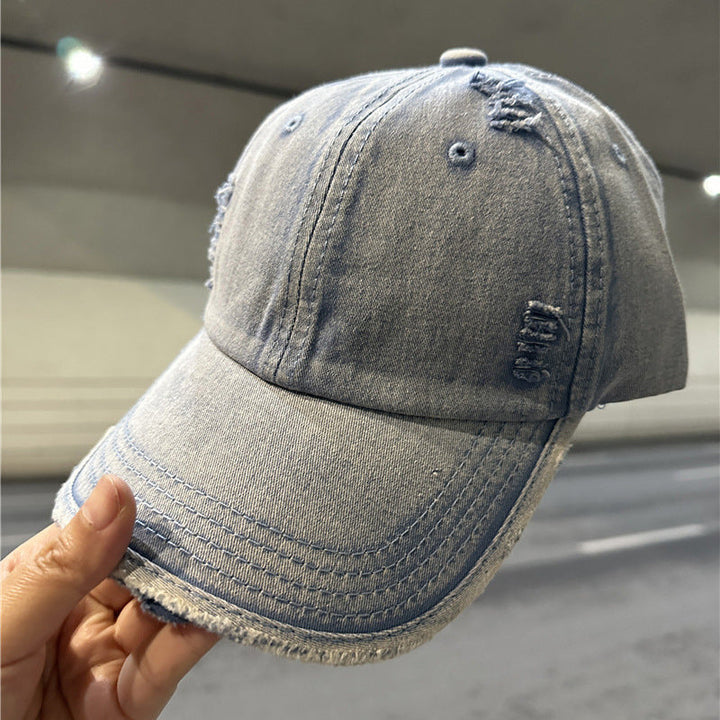 Women's Distressed Denim Baseball Cap Kalsten 1784084028