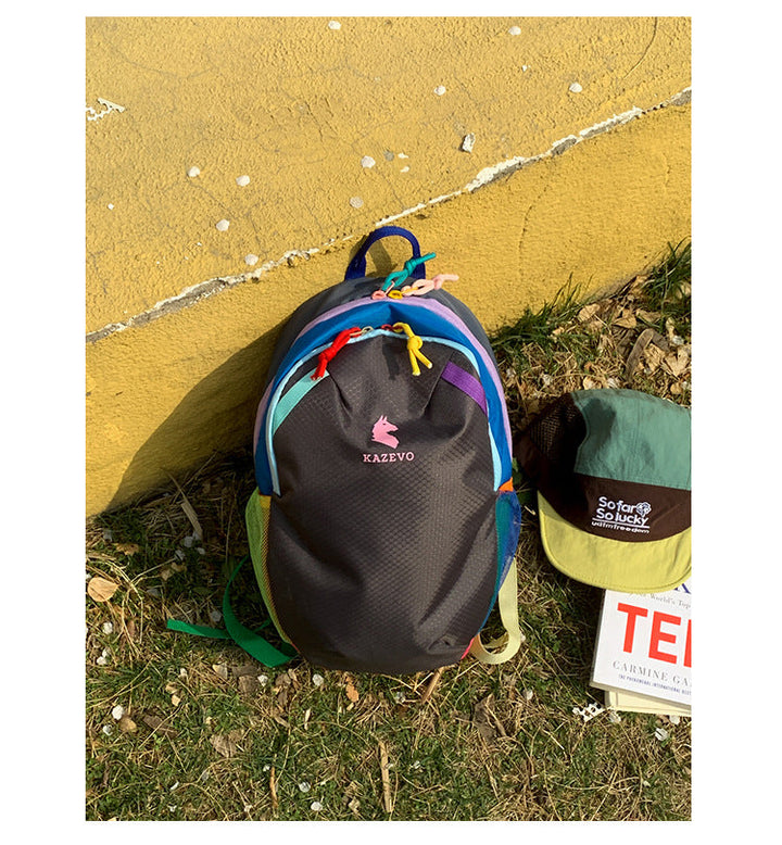 Colorful Adventure-Ready School Backpack Kalsten