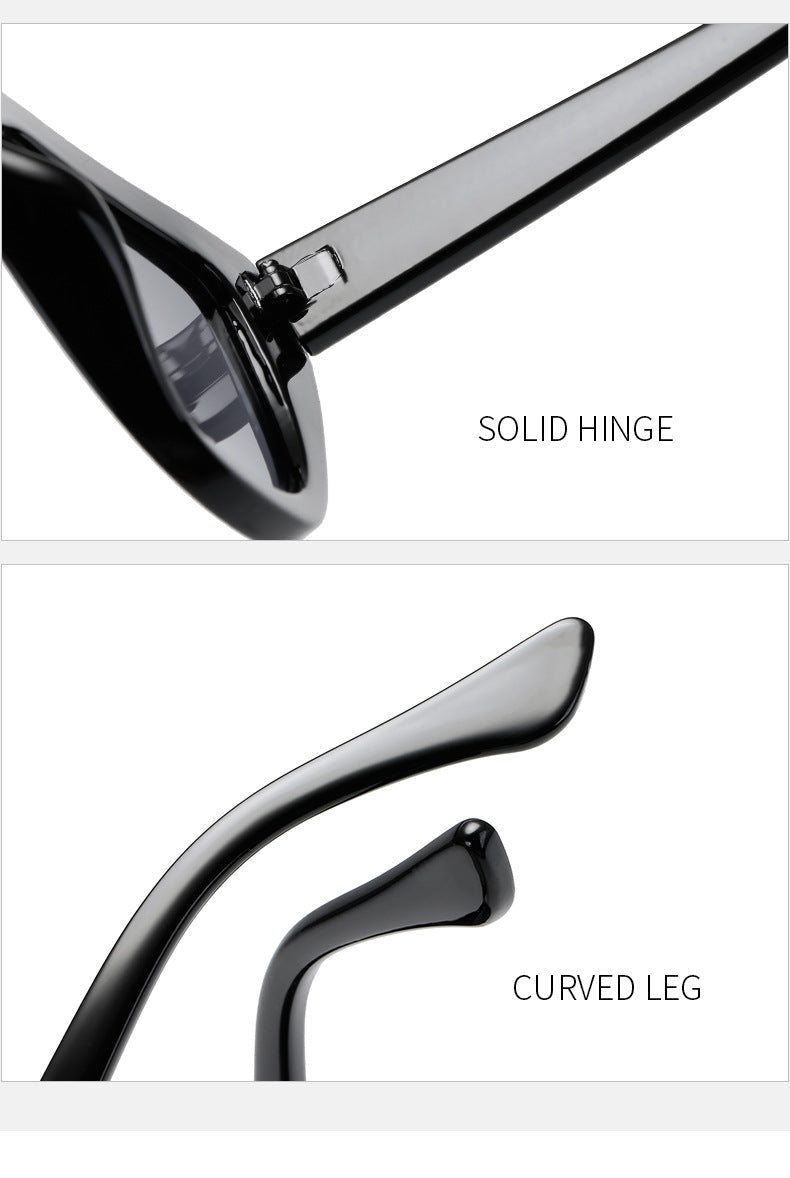 Women's Cat-Eye Sunglasses with Distinctive Animal Print Pattern Kalsten