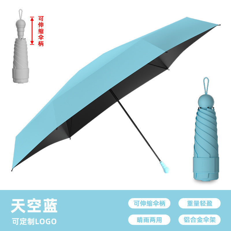 Ladies Innovative Folding Umbrella with Compact Mechanism Kalsten