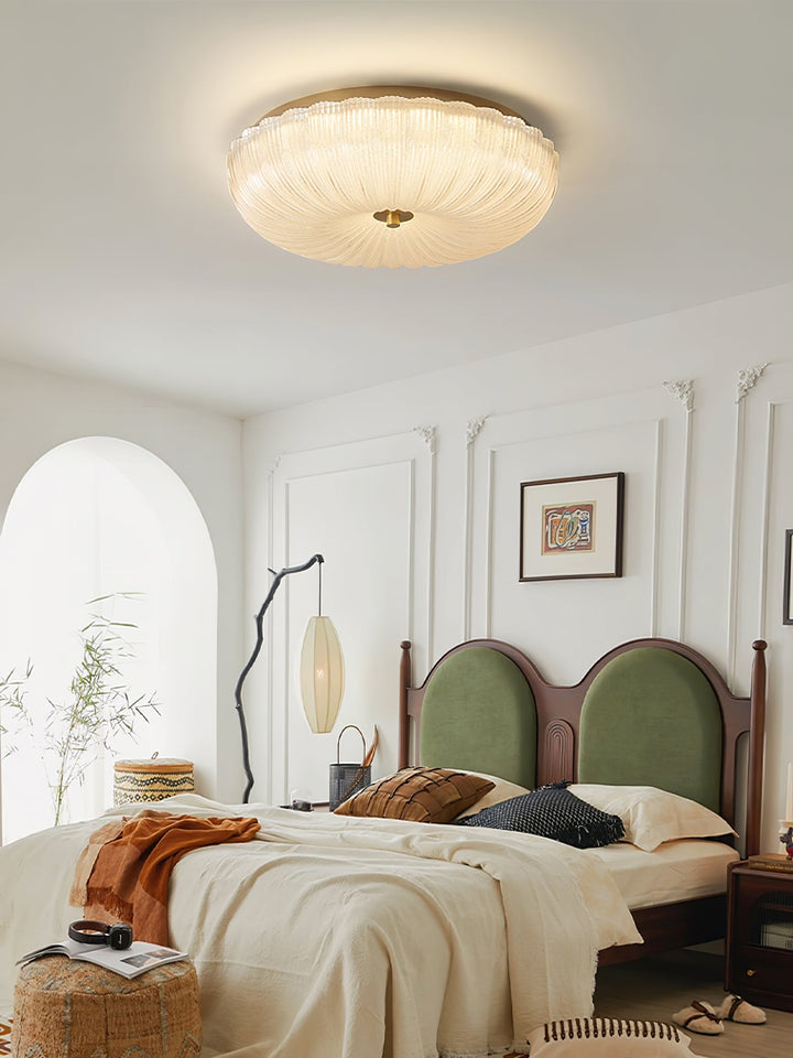 Frosted Glass Ceiling Light 15.7 in Warm Neutral Cool Indoor Lighting Modern Fixture | Kalsten