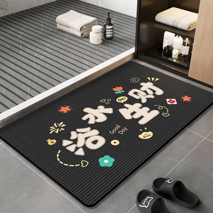 Inspirational Bathroom Rug