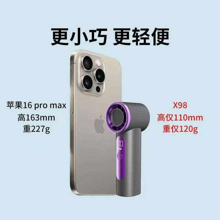 Women's Portable Micro Fan with Digital Control Kalsten