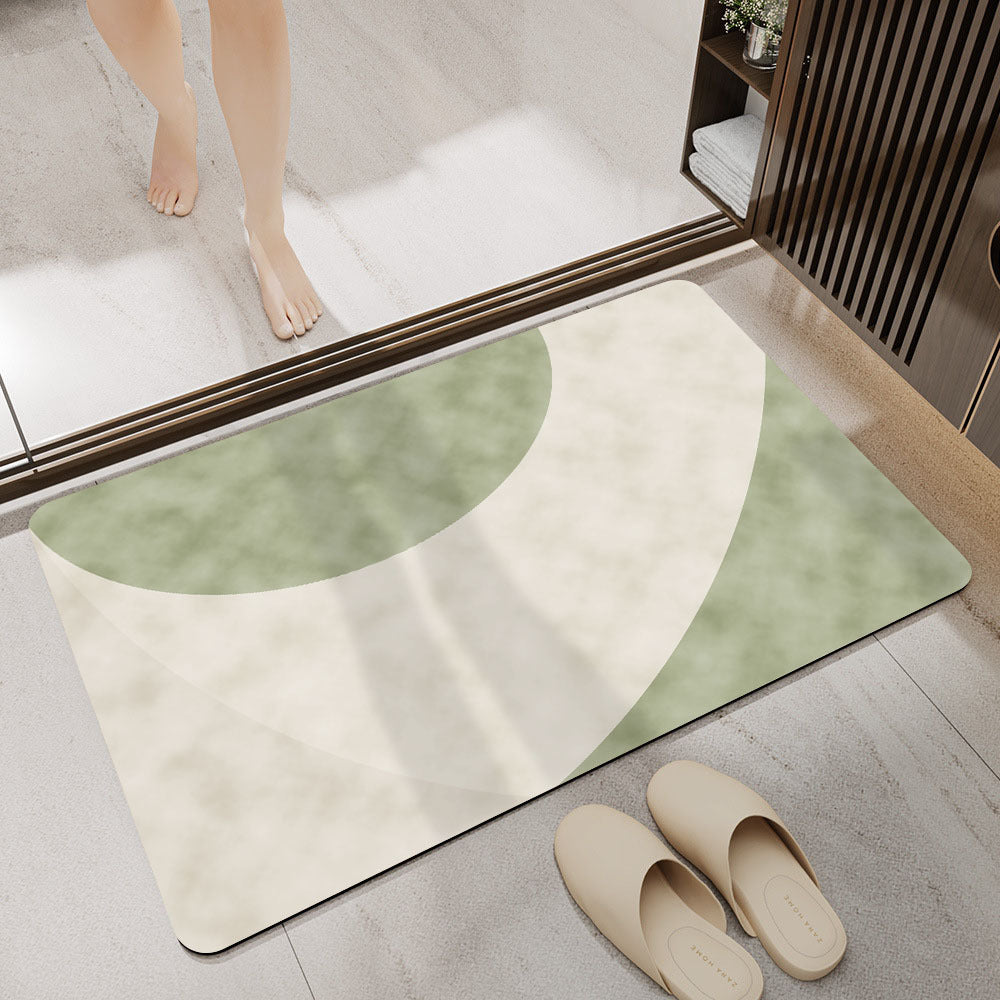 Abstract Modern Bath Mat Acalora