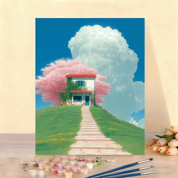DIY Scenic Home Landscape Paint by Numbers Art Kit Kalsten