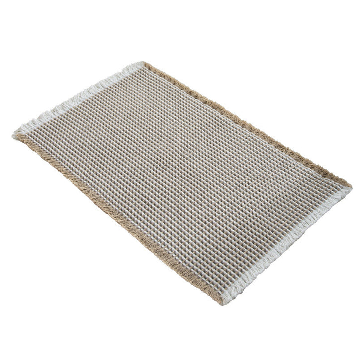Textured Bathroom Rug Kalsten