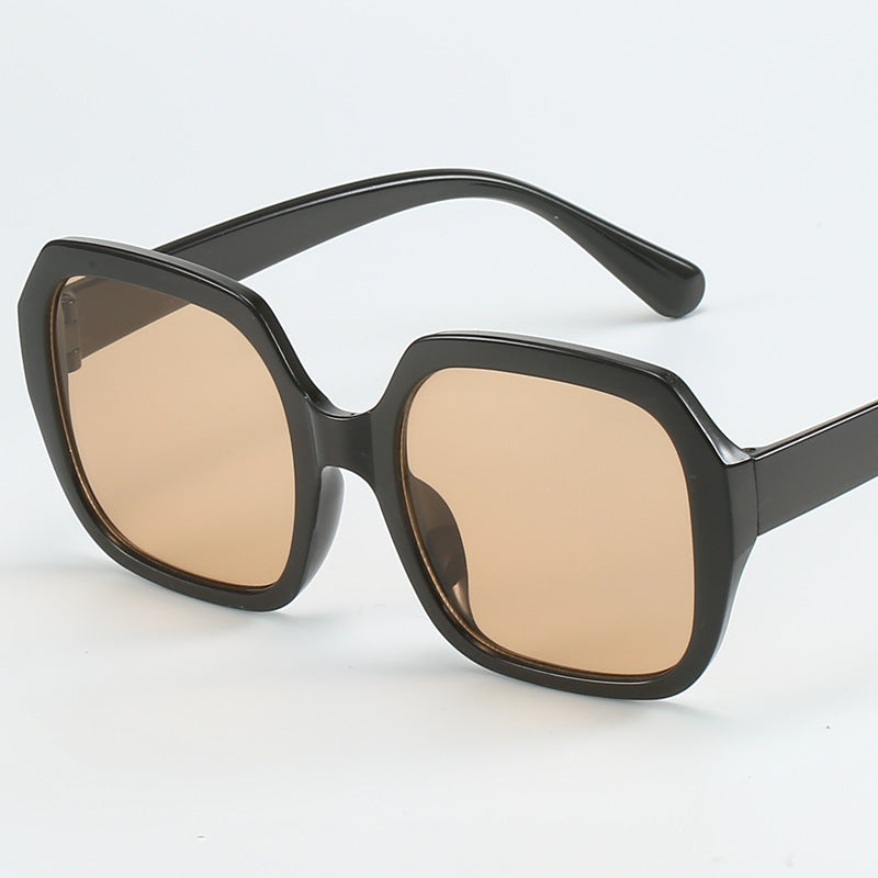 Women's Fashion Oversized Sunglasses with Extravagant Leopard Details Kalsten