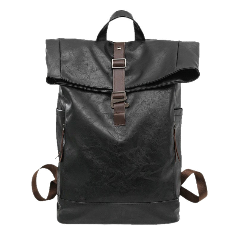 Casual Leather Backpack Kalsten