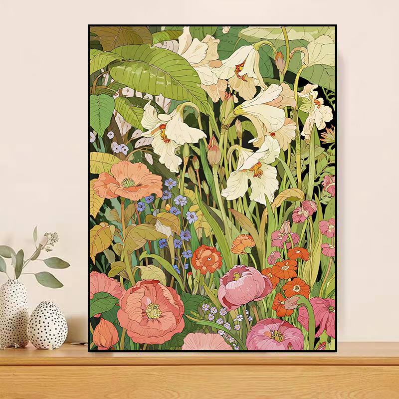 Floral-Themed Canvas Artwork Kalsten