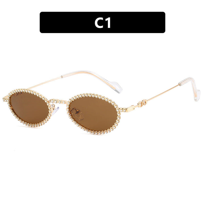 Women's extravagant sunglasses with original frame and modern lenses Kalsten