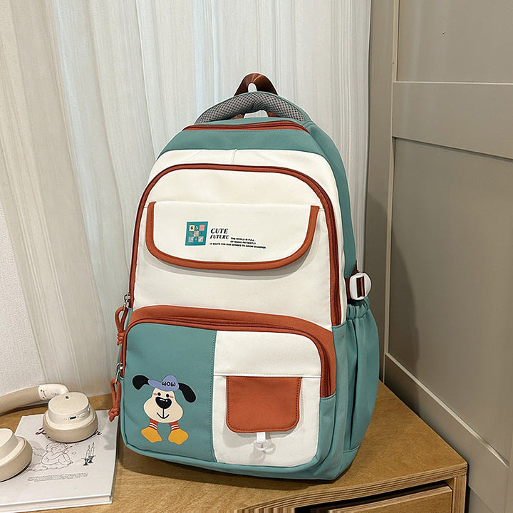 Stylish Multi-Pocket School Backpack