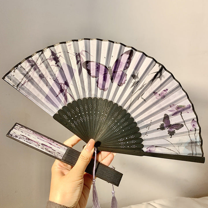 Elegant fan with elaborate butterfly motif Kalsten