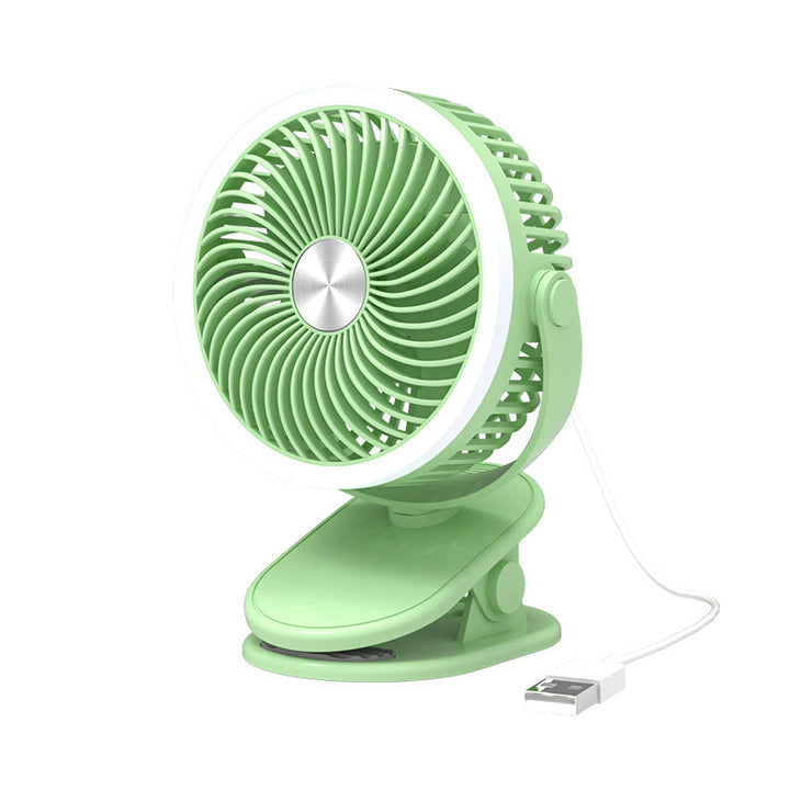 Unisex Compact Table Fan with Flexible Clamp Attachment Kalsten
