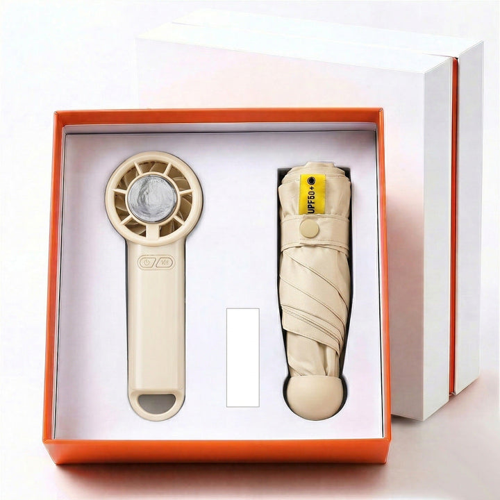 Unisex Portable Fan and Water Bottle Set Kalsten