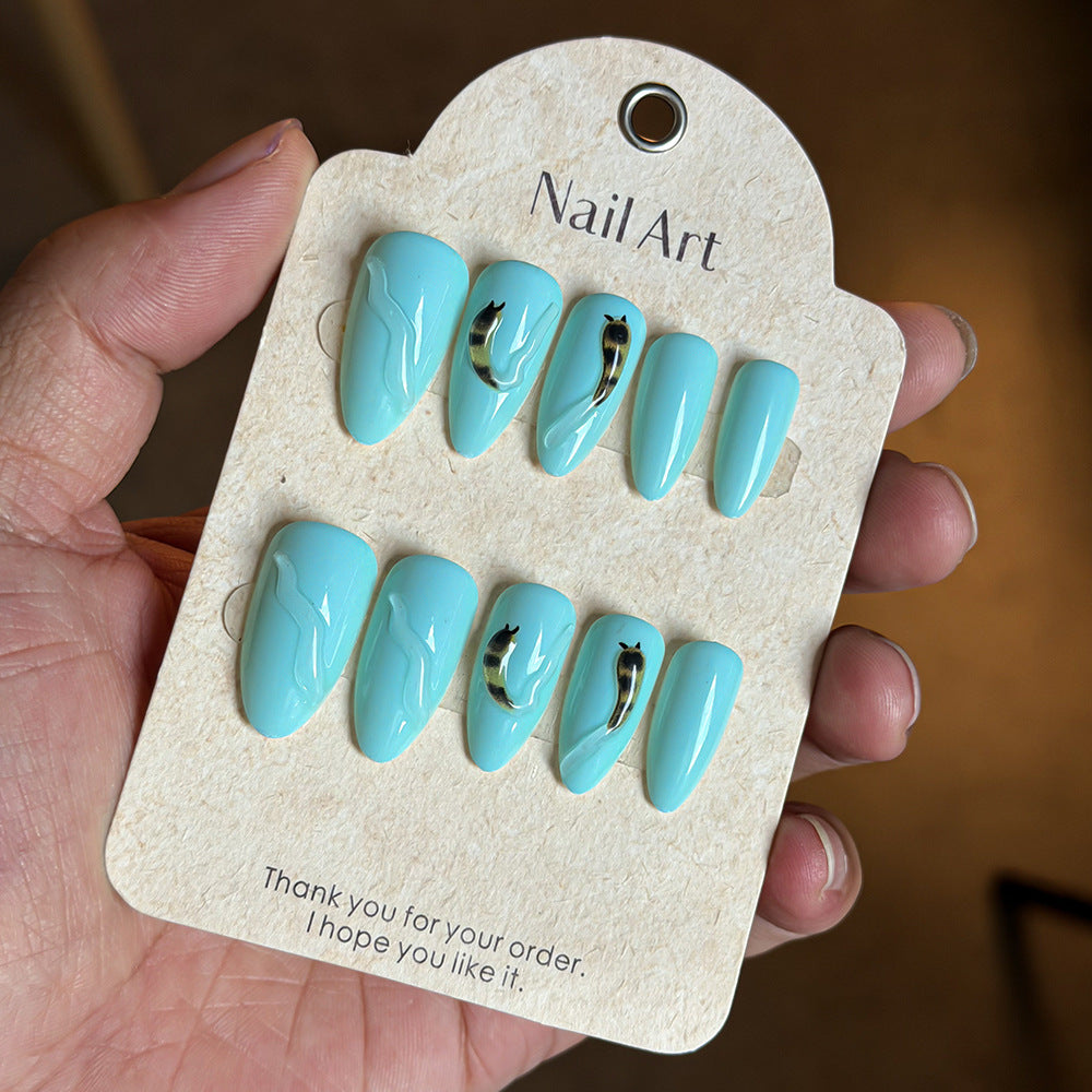 Stylish Decorative Press-On Nail Set Kalsten