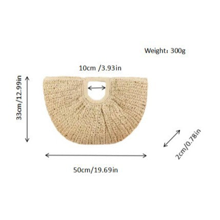Handbag with tasteful wave pattern Kalsten