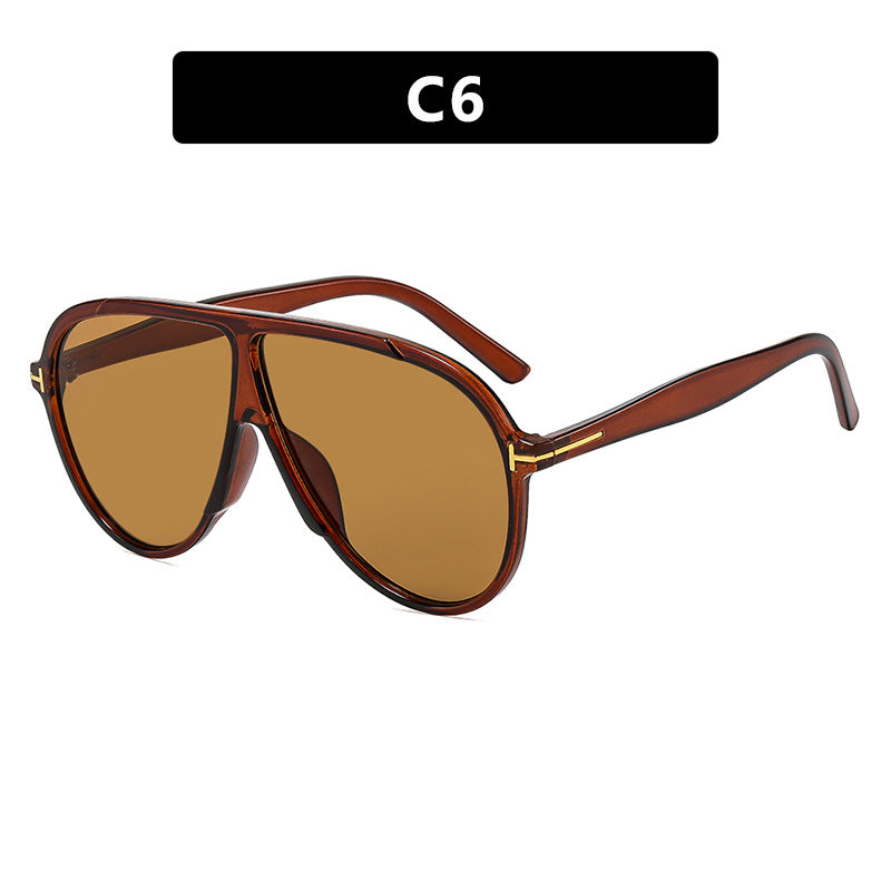 Women fashionable glasses with large trendy frame Kalsten